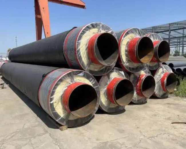包头钢套钢保温管